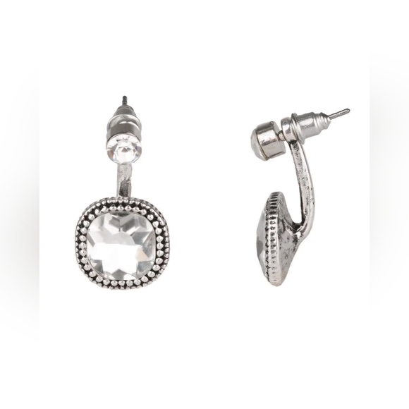 5 For $20! Paparazzi Earring ~ Celebrity Cache - White - Picture 1 of 2